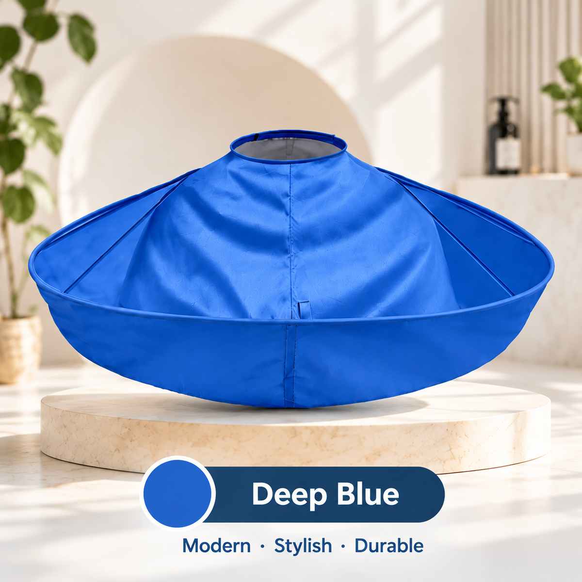 🎁 Portable Waterproof Hair Cutting Cape – Reusable Hair Catcher Bib for Easy Home Haircuts