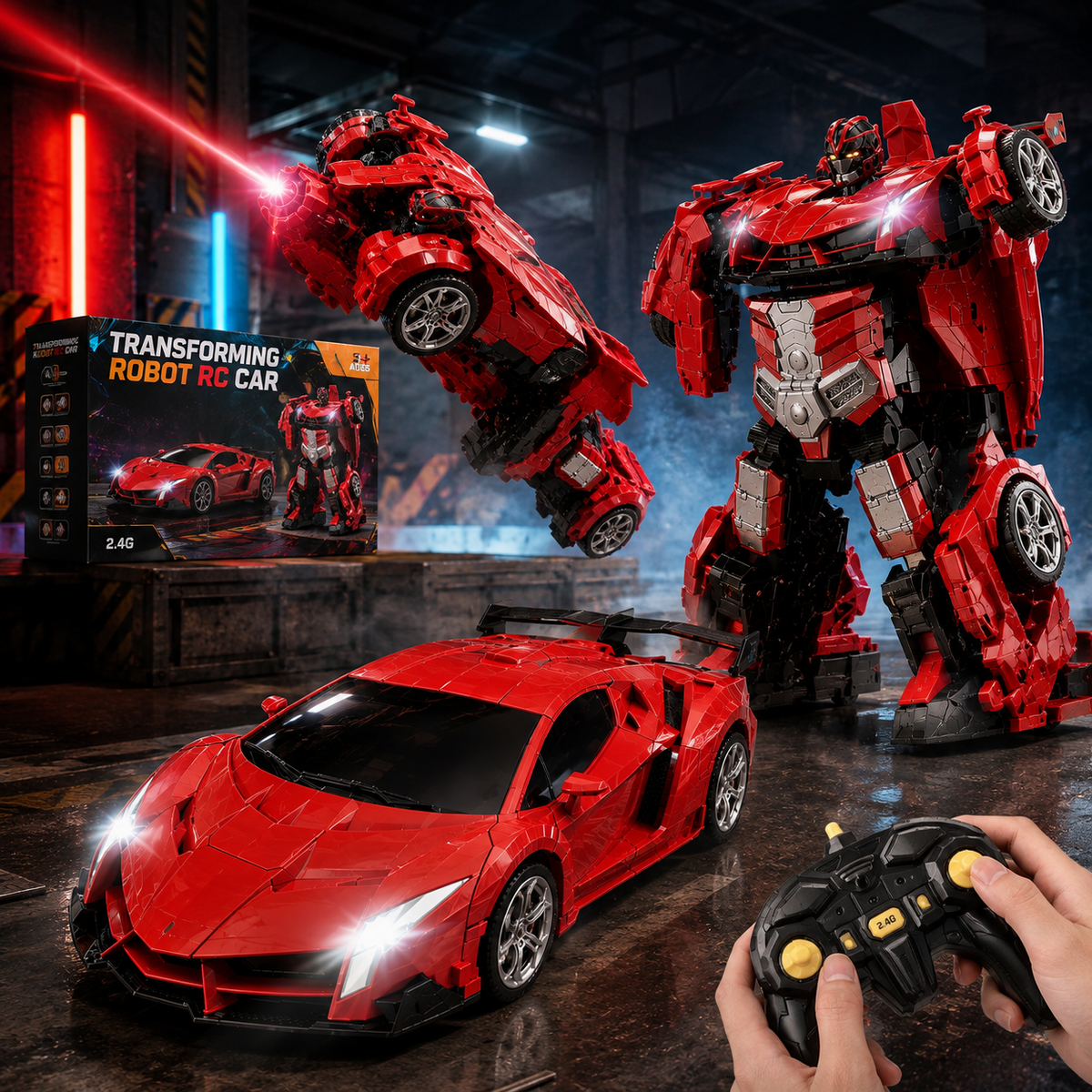 Orlunexa MechaSpin 360 RC Transforming Racer