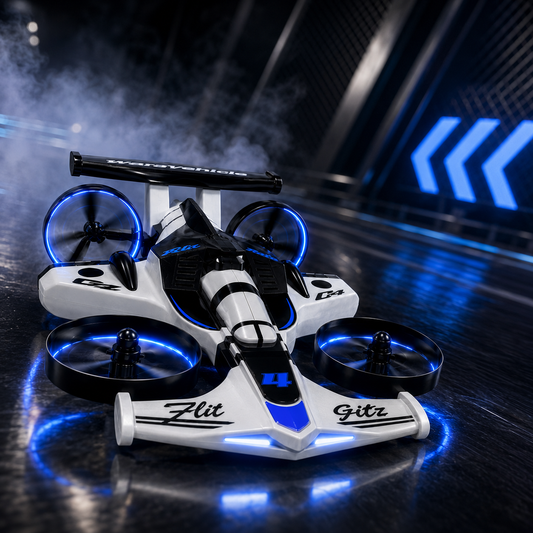Orlunexa AeroRush 2-in-1 RC Flying Racer