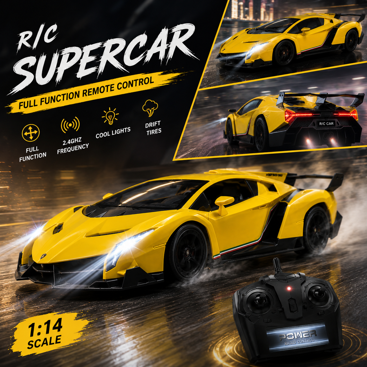Orlunexa VeloRush 1:24 RC Supercar