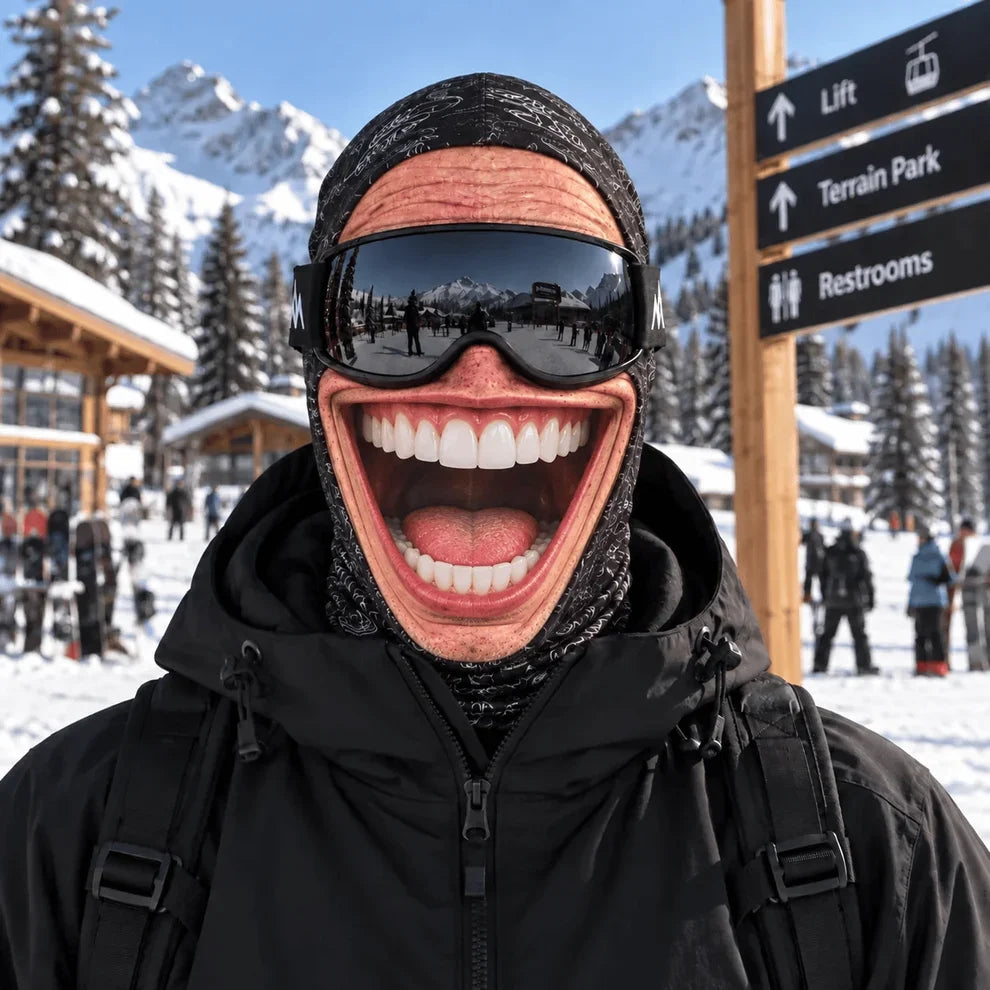 Realistic Face Balaclava – Viral Funny Ski Mask That Turns Heads 😂