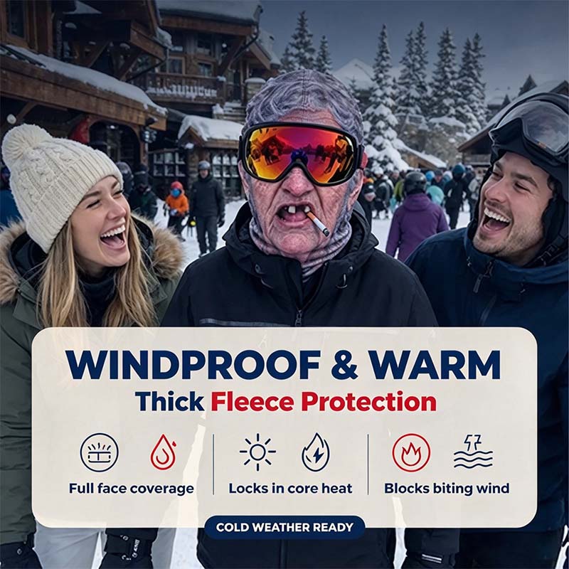Realistic Face Balaclava – Viral Funny Ski Mask That Turns Heads 😂