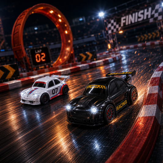 Orlunexa FlashDrift RC Racing Car with Lights & Sound