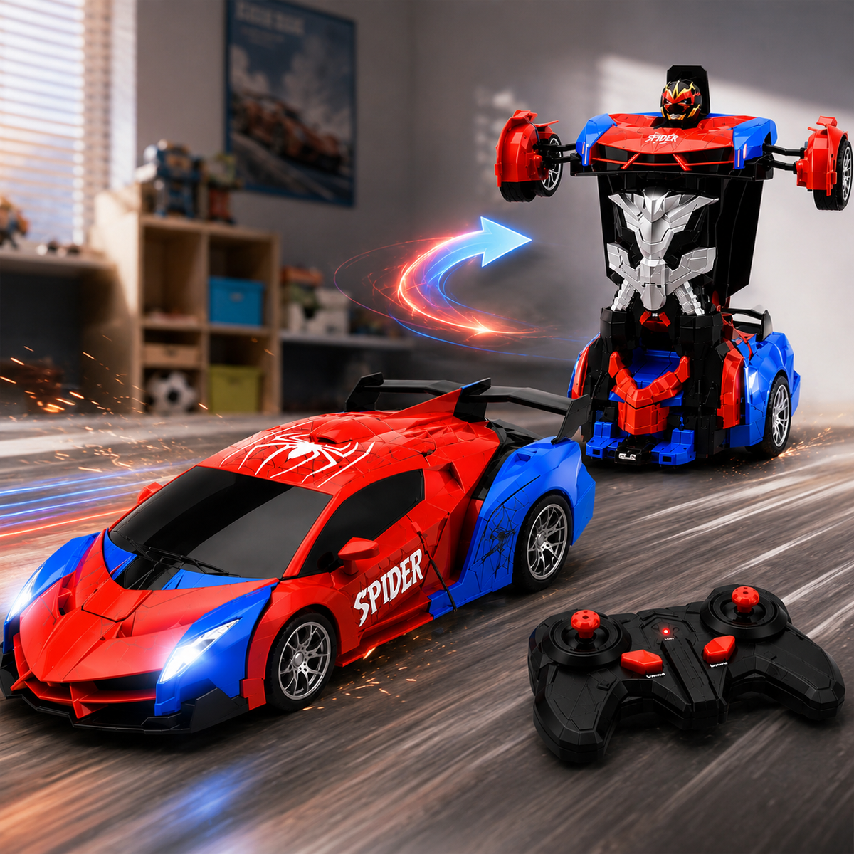 Orlunexa MechaShift RC Transforming Racer