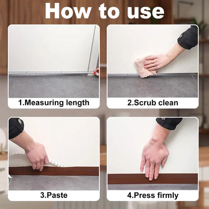 💥💥16.4Ft Door Weather Stripping | Adhesive Draft Stopper Seal Strip for Doors, Windows & Shower Doors