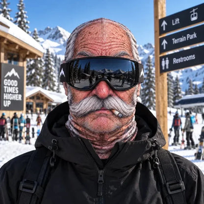 Realistic Face Balaclava – Viral Funny Ski Mask That Turns Heads 😂