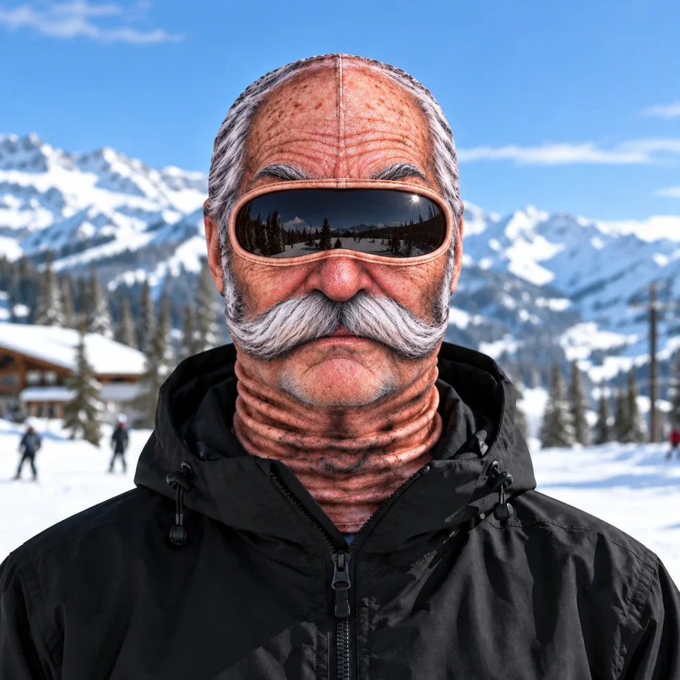 Realistic Face Balaclava – Viral Funny Ski Mask That Turns Heads 😂