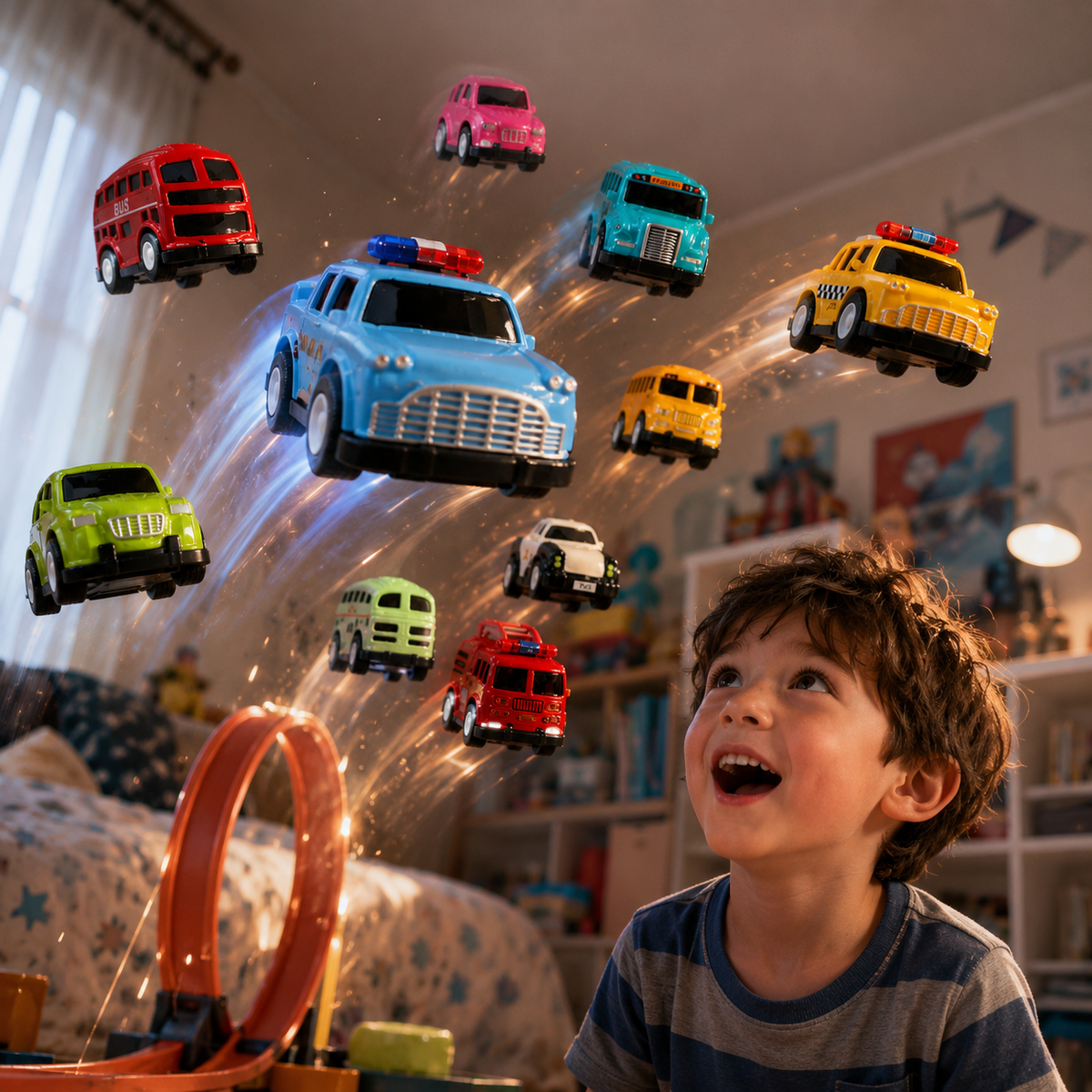 Orlunexa TinyRacers Mini Car Playset