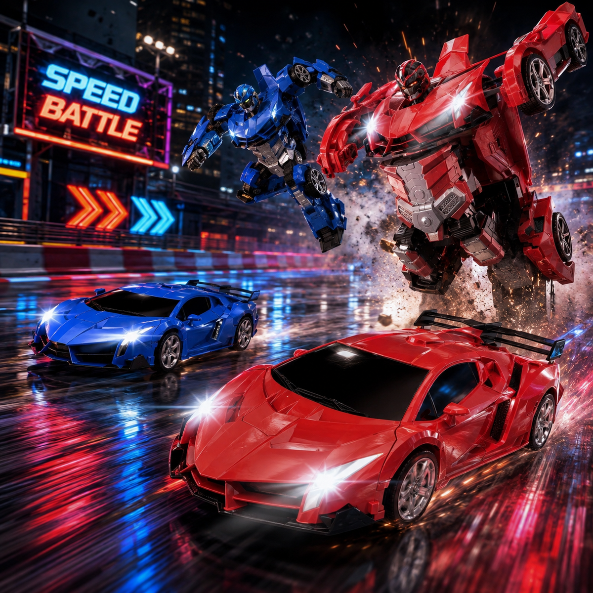 Orlunexa MechaSpin 360 RC Transforming Racer