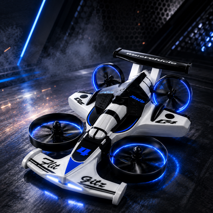 Orlunexa AeroRush 2-in-1 RC Flying Racer