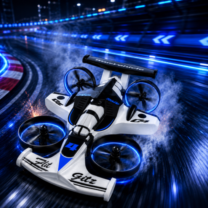 Orlunexa AeroRush 2-in-1 RC Flying Racer