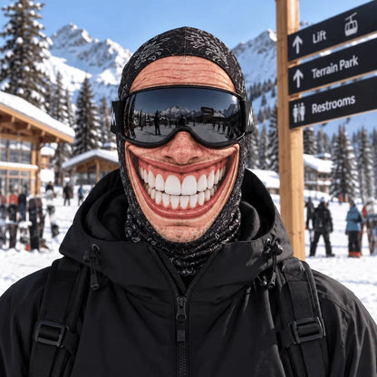 Realistic Face Balaclava – Viral Funny Ski Mask That Turns Heads 😂