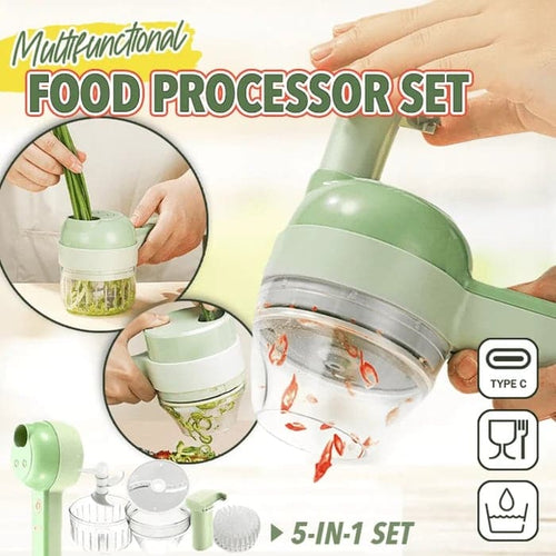 🔥 Trending Kitchen Favorite 🍳 | Cordless 4-in-1 Electric Food Chopper