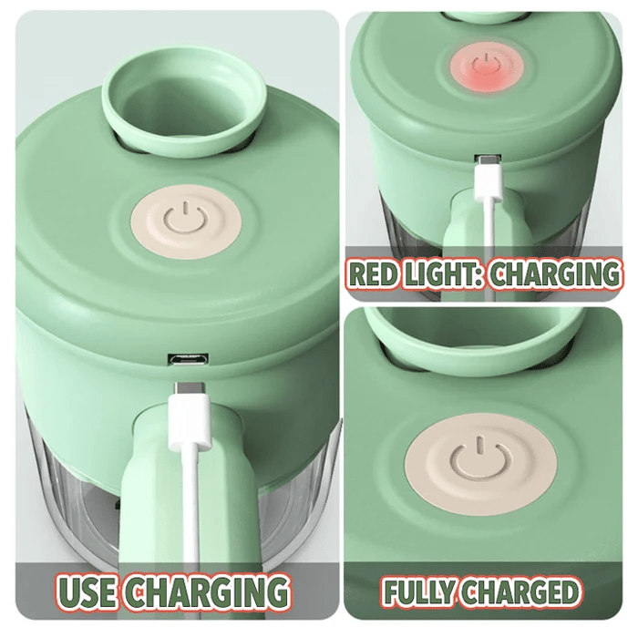 🔥 Trending Kitchen Favorite 🍳 | Cordless 4-in-1 Electric Food Chopper