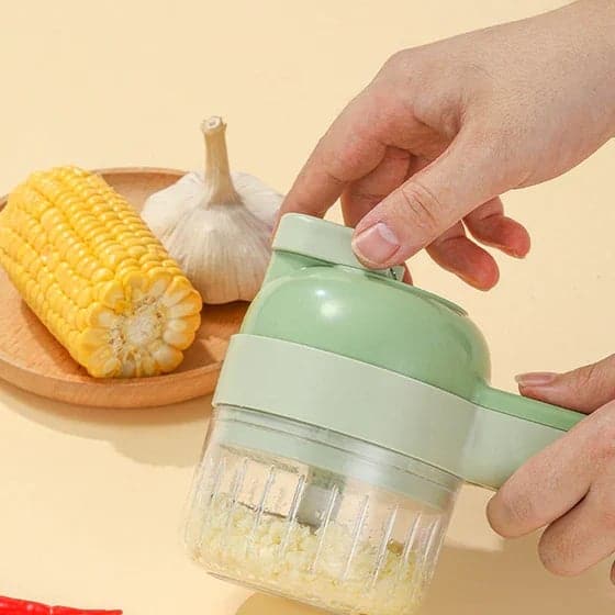 🔥 Trending Kitchen Favorite 🍳 | Cordless 4-in-1 Electric Food Chopper